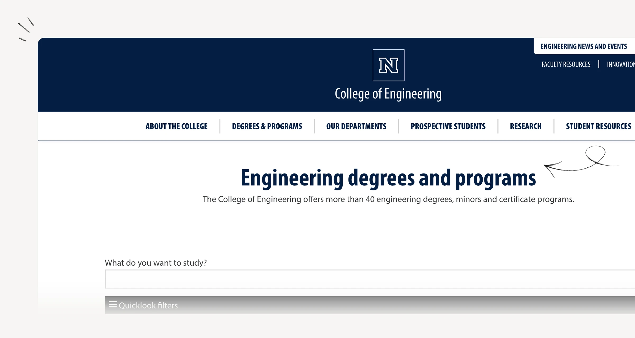 University of Nevada, Reno engineering degree-program options