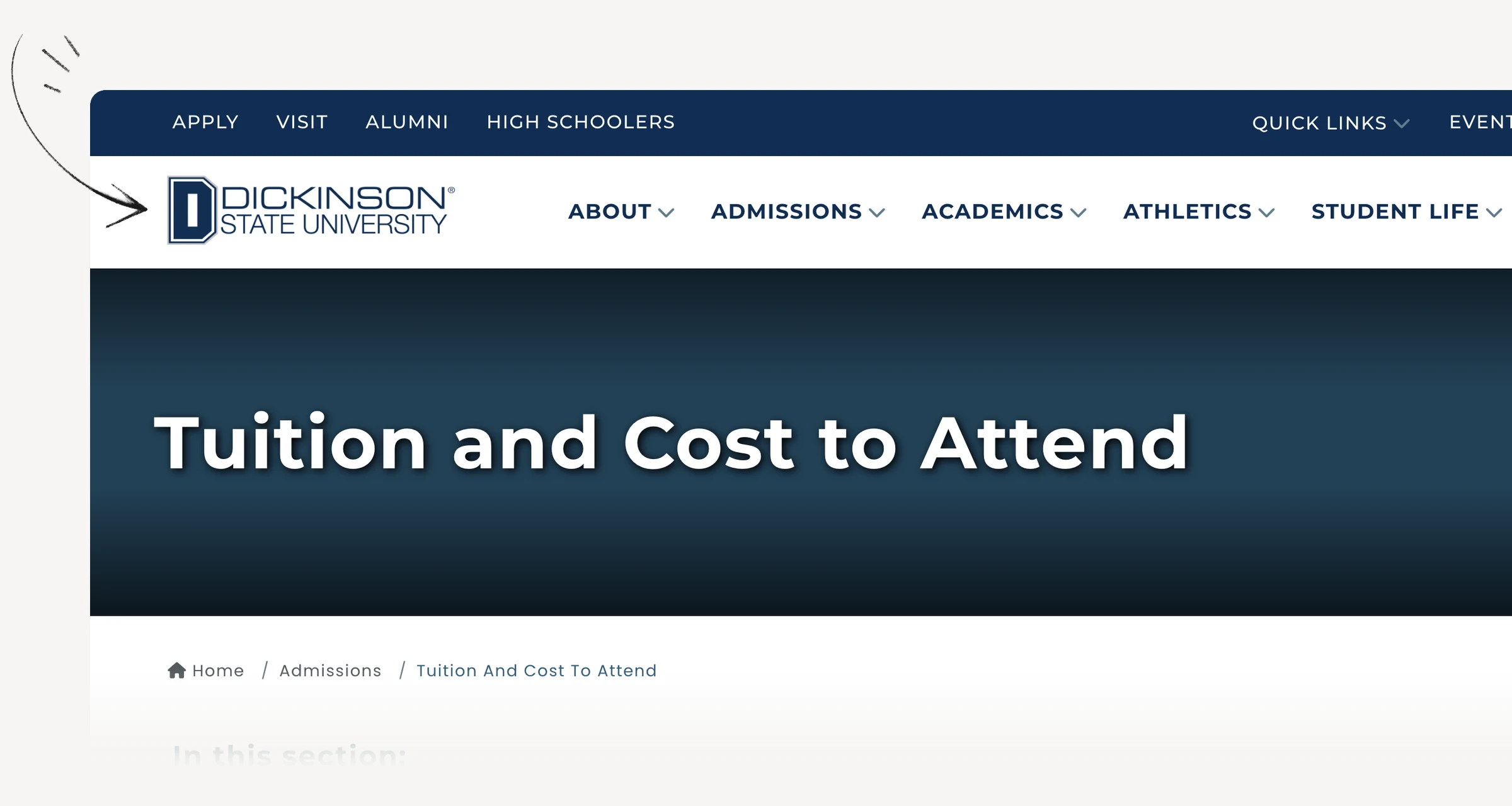 Dickinson State University — tuition and cost to attend