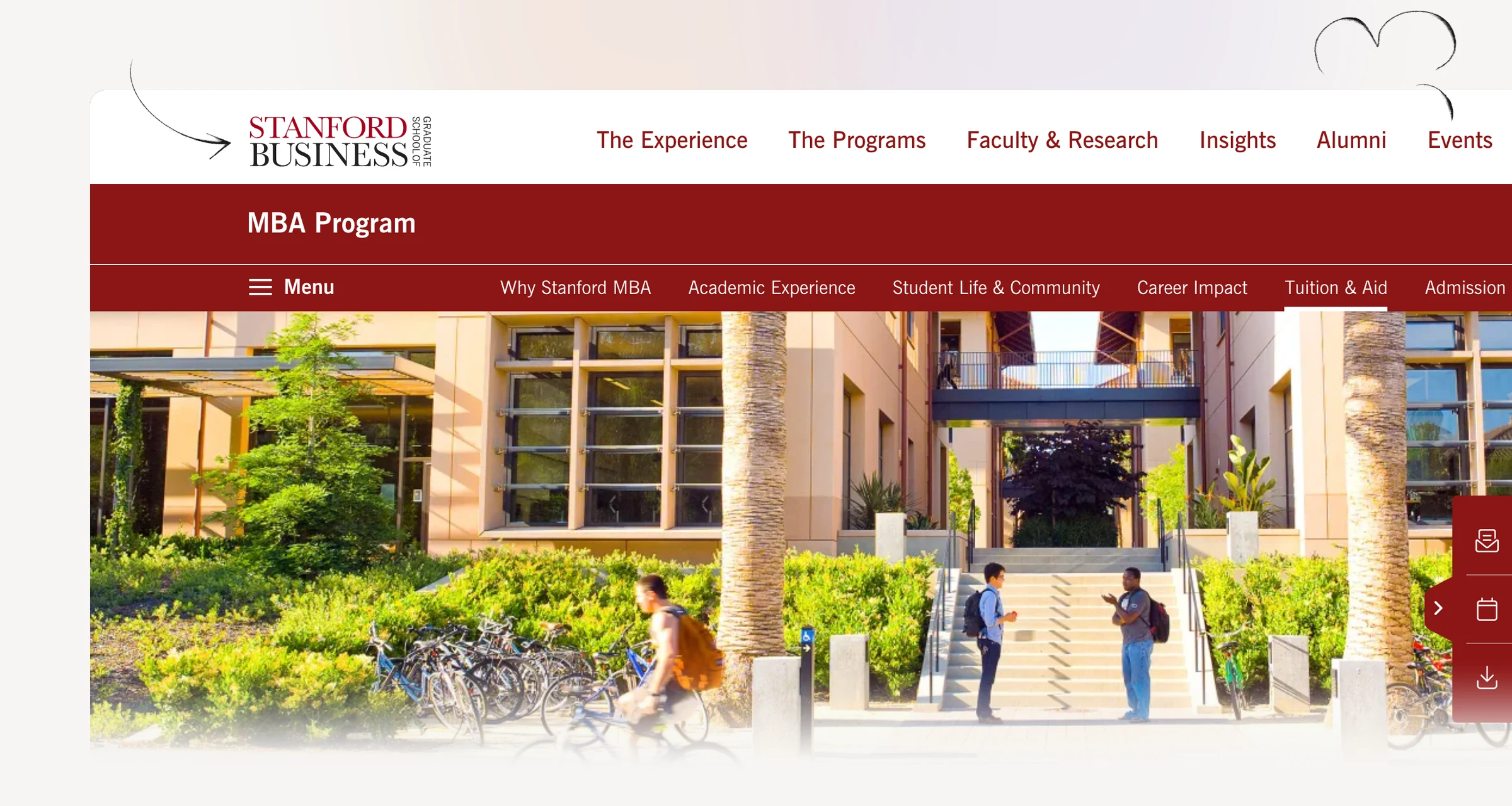 Stanford GSB MBA financial aid overview and need-based fellowship guidance.