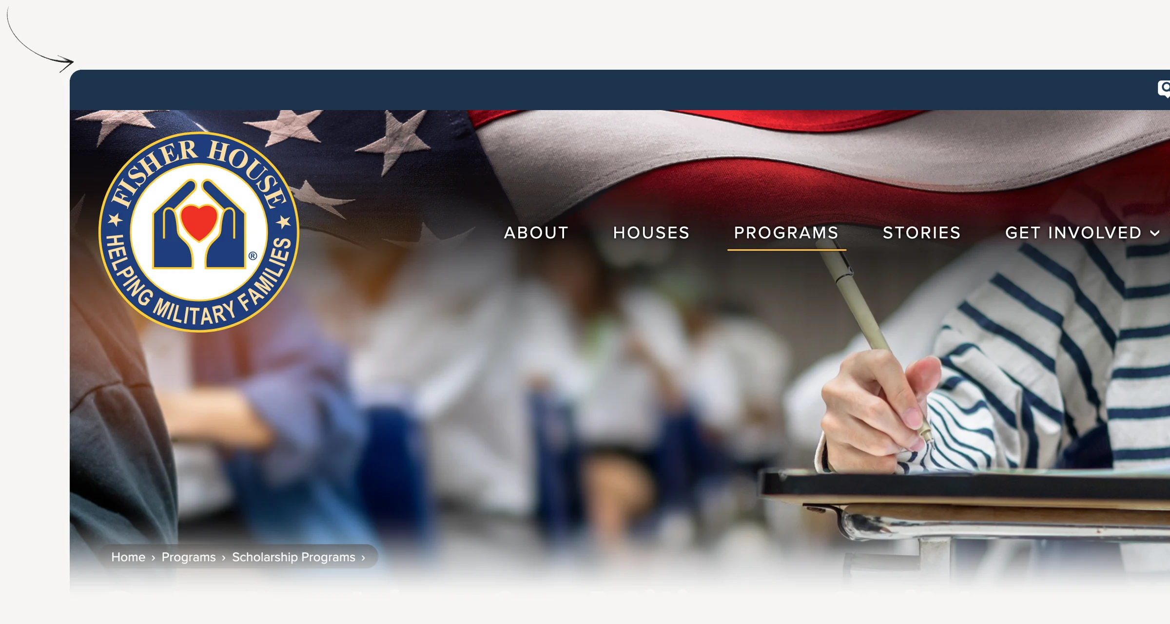 Fisher House Scholarships for Military Children eligibility and application-cycle information.