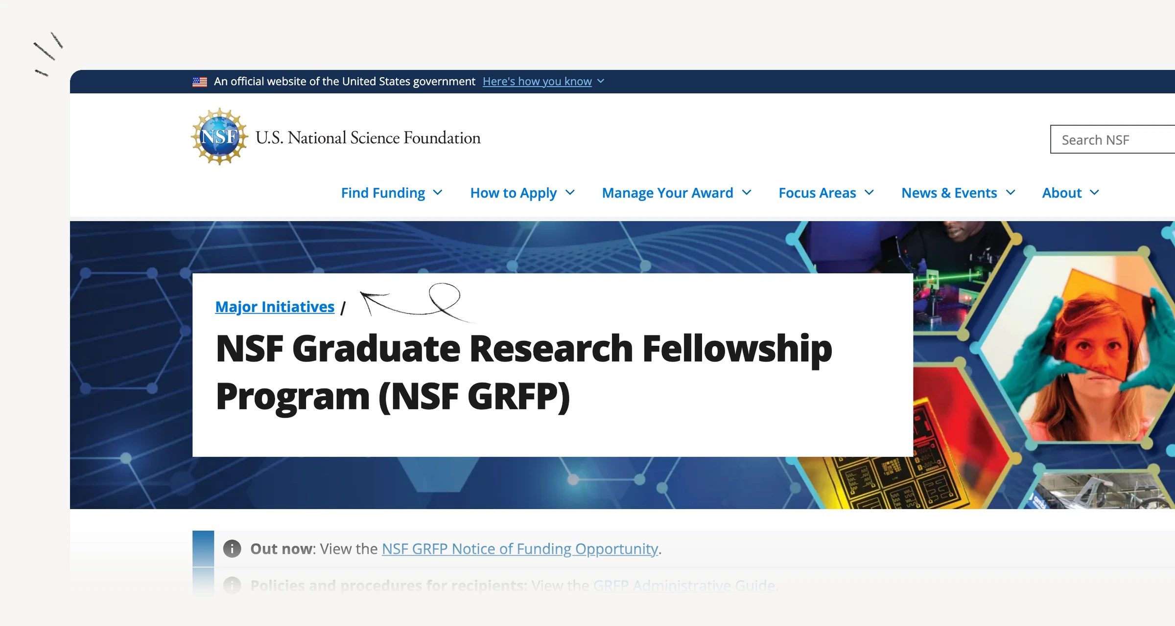 AOTF scholarship eligibility for occupational-therapy students.